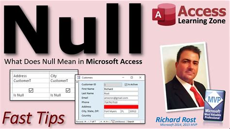 is not null in access