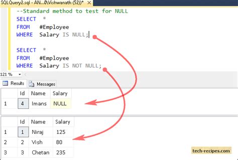 is not null in case statement sql server