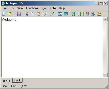 is notepad a text editor