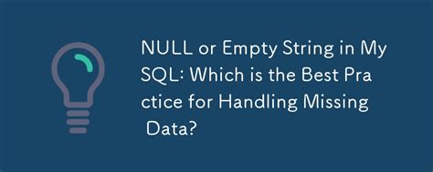 is null in php mysql