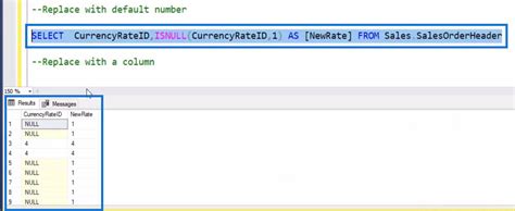 is null in sql case statement