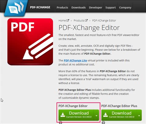 is pdf xchange editor free reddit
