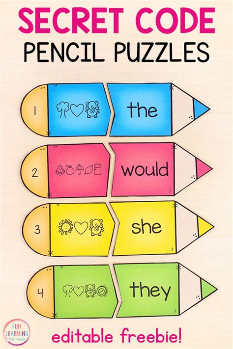 is pencil a code word