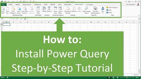 is power query available in excel 2010