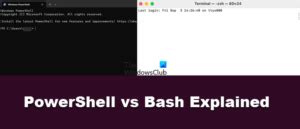 is powershell better than bash