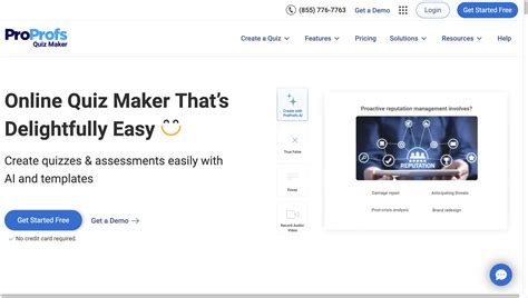 is proprofs quiz maker free