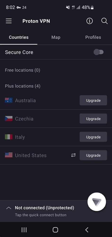 is protonvpn not free