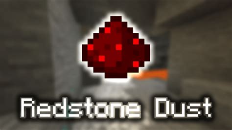 is redstone dust a real thing