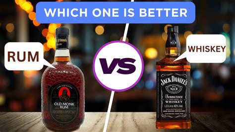 is rum and whiskey the same