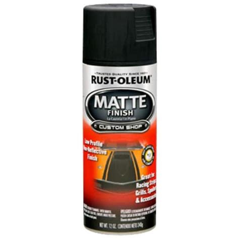 is rustoleum flat the same as matte