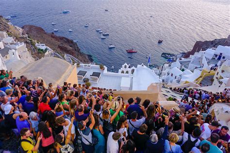 is santorini crowded in late september