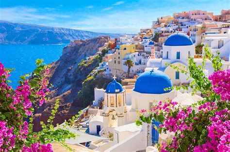 is santorini open in april