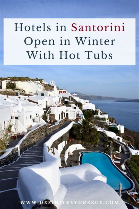 is santorini open in winter