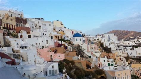 is santorini still open in october