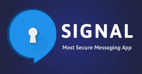 is signal an encrypted messaging app