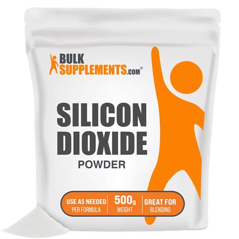 is silicon dioxide safe to consume in supplements
