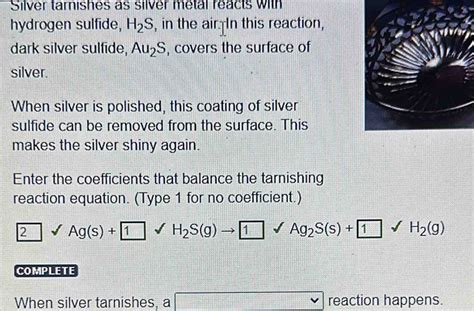 is silver react with air