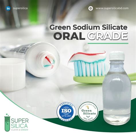 is sodium silicate safe in toothpaste