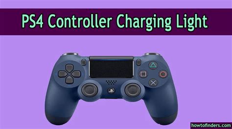 is the ps4 controller supposed to light up when charging