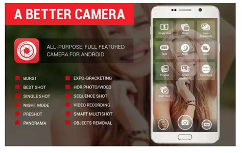 is there a better camera app for android