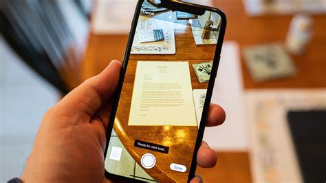 is there a built in document scanner on iphone