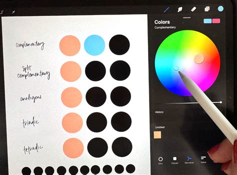 is there a color picker in procreate dreams