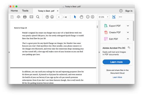 is there a free version of adobe pdf reader