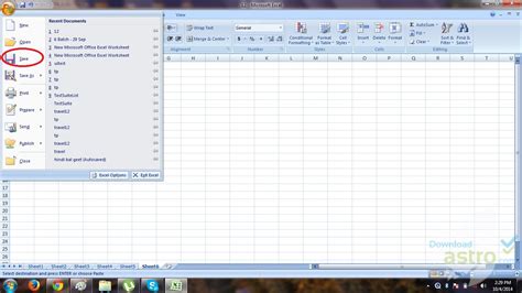 is there a free version of excel for windows 7