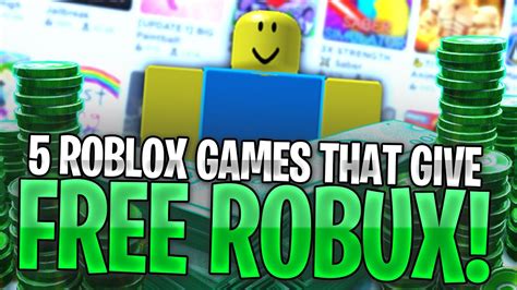 is there a game on roblox to get free robux