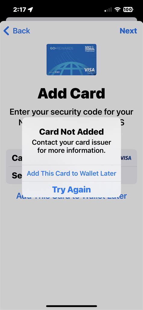 is there a problem with apple wallet today