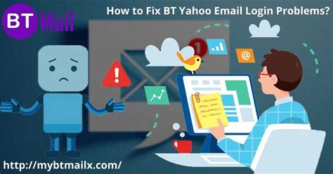 is there a problem with bt yahoo mail today
