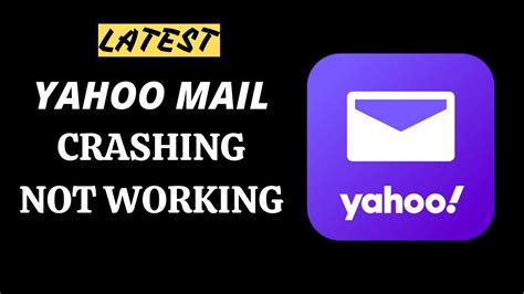 is there a problem with yahoo mail app