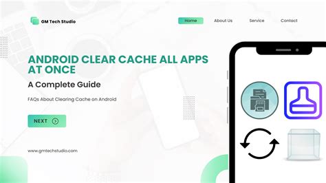 is there a way to clear cache on all apps at once