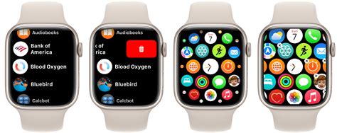 is there a way to delete apps on apple watch