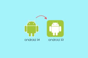 is there a way to downgrade android version