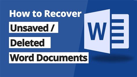 is there a way to get a word document back