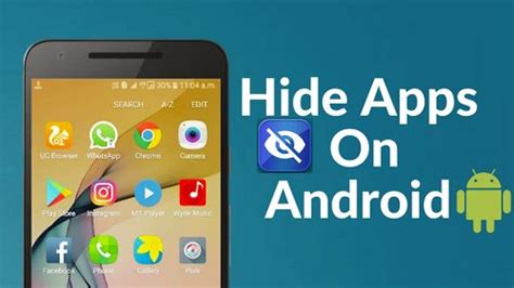 is there a way to hide apps on android