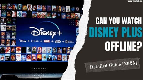 is there a way to watch disney plus offline