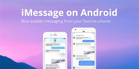 is there an app that allows android to imessage