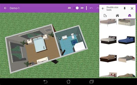 is there an app to design your bedroom