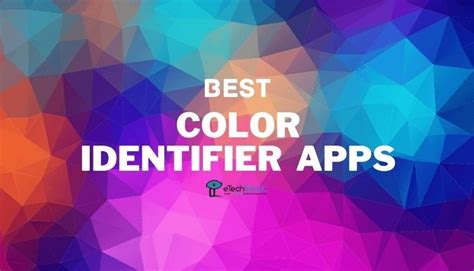 is there an app to identify a color