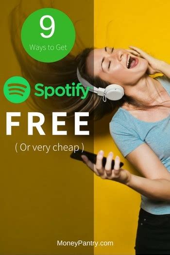 is there any way to get spotify for free