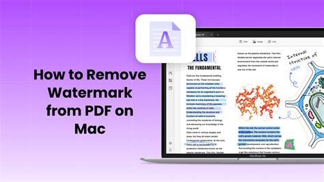 is there any way to remove watermark from pdf