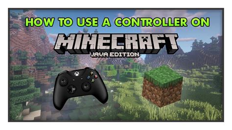 is there controller support for minecraft java