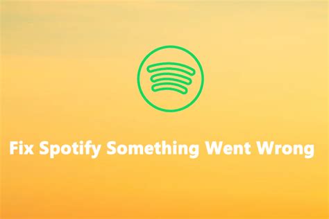 is there something wrong with spotify now