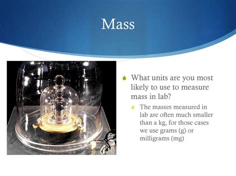 is used to measure mass in grams or milligrams in the lab