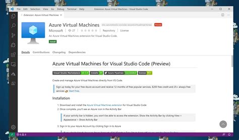 is visual studio code a virtual machine