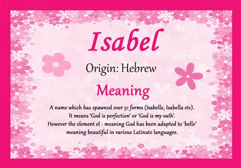 isabel name meaning in hebrew