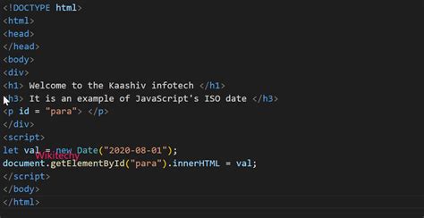 iso date format javascript