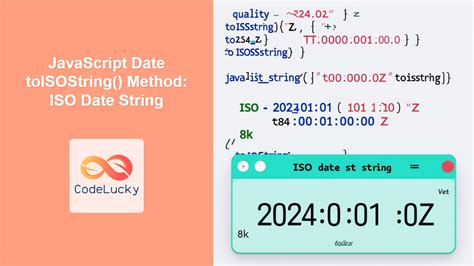 iso string date format javascript